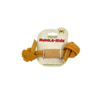 Huggle-Hide® Natural Leather Bone Dog Toy, 3 Pack