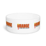 Orange Is Not My Color Pet Bowl | Funny Cat & Dog Food Bowl