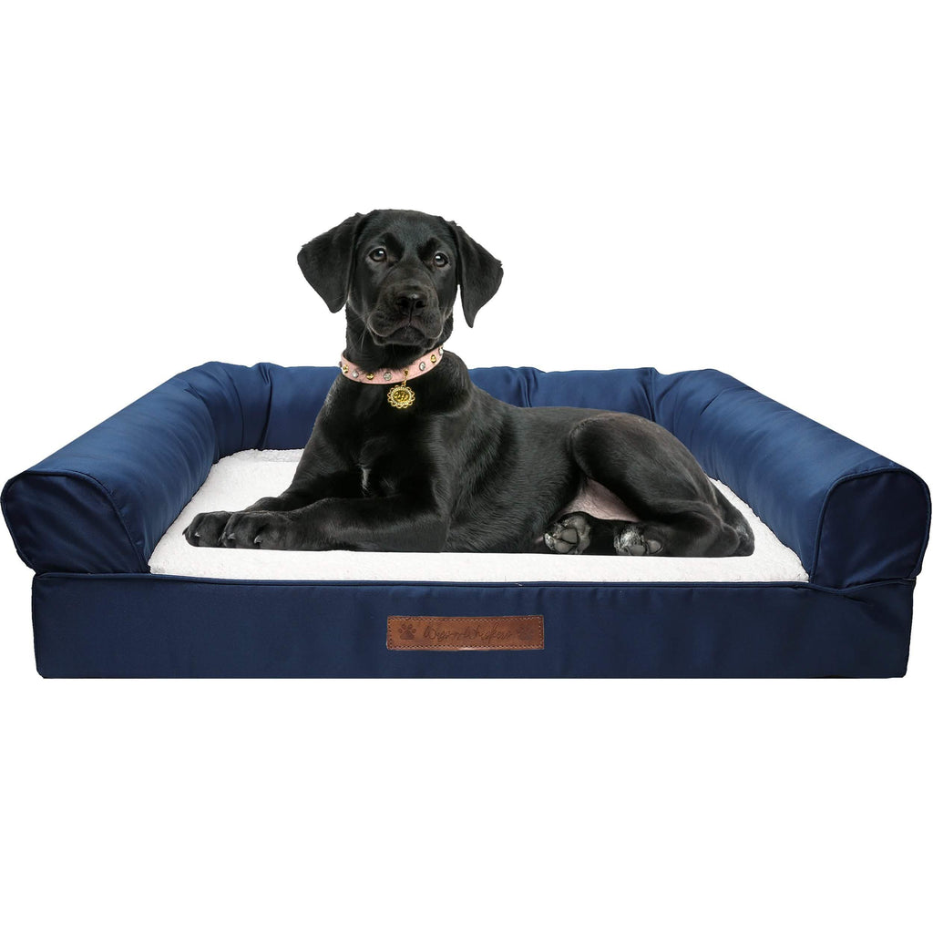 Premium Sofa-Style Orthopedic Pet Bed