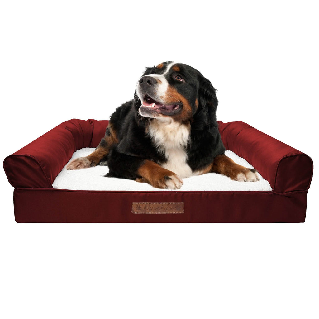 Premium Sofa-Style Orthopedic Pet Bed