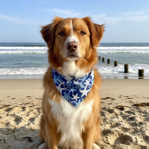 Starfish Dog Bandana