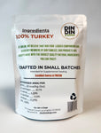 Turkey Dog Treats, 5 Ounce Bag, Single Ingredient, High Protein